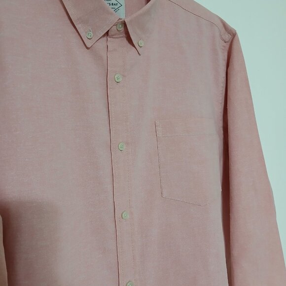 St. John’s Bay Legacy Oxford Classic Fit Long Sleeve Shirt Pink Size M - Picture 8 of 14